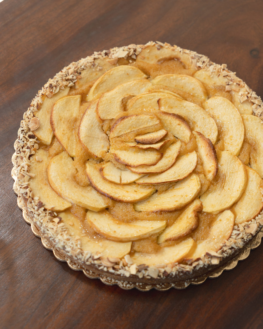 #Apple Almond Tart (THANKSGIVING MENU)