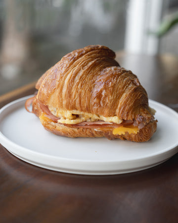 *Croissant Breakfast Sandwich