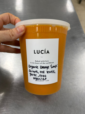 *Organic Orange Soup