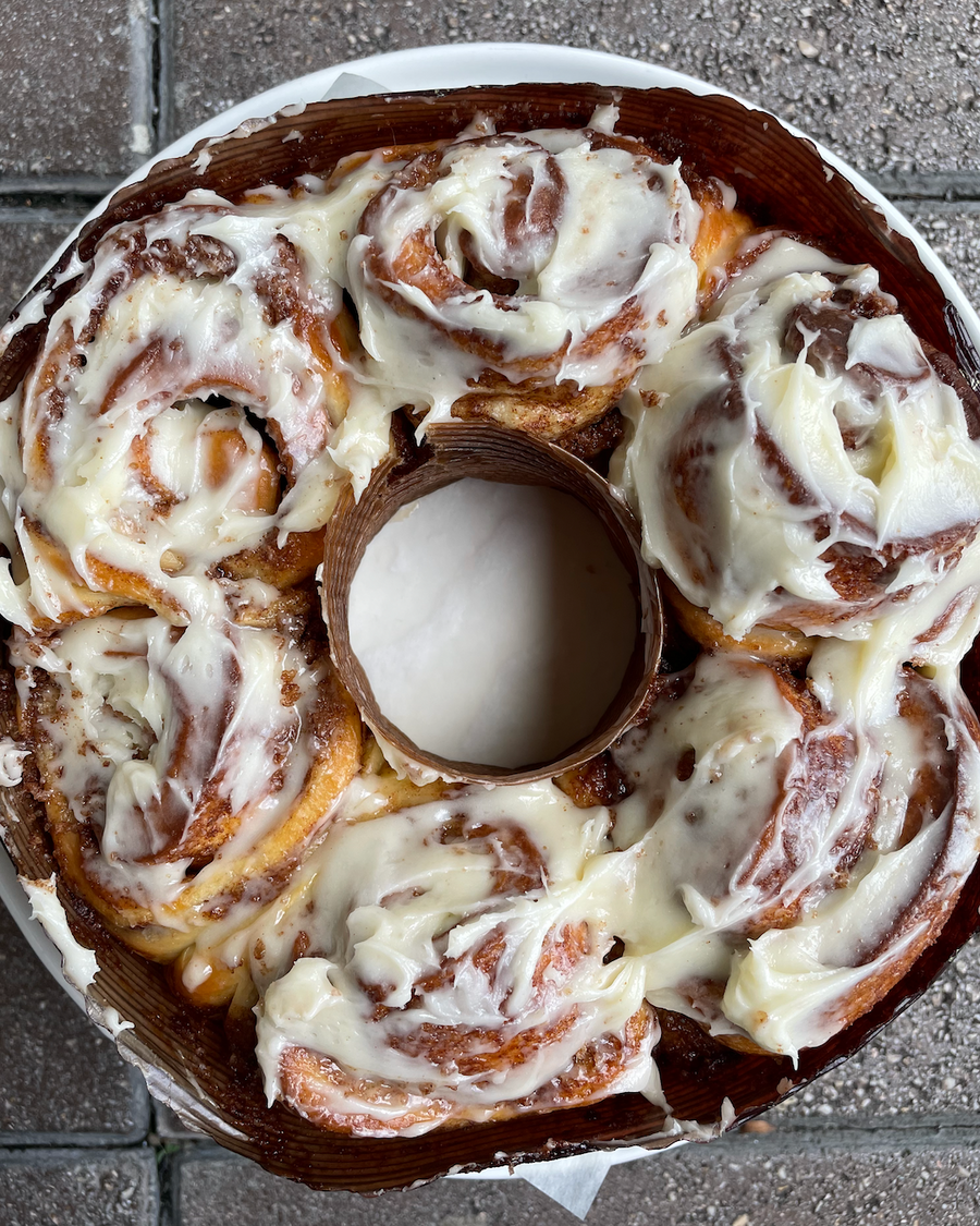 #Cinnamon Roll with Cream Cheese Icing (1/2 dozen) (MOTHER'S DAY)