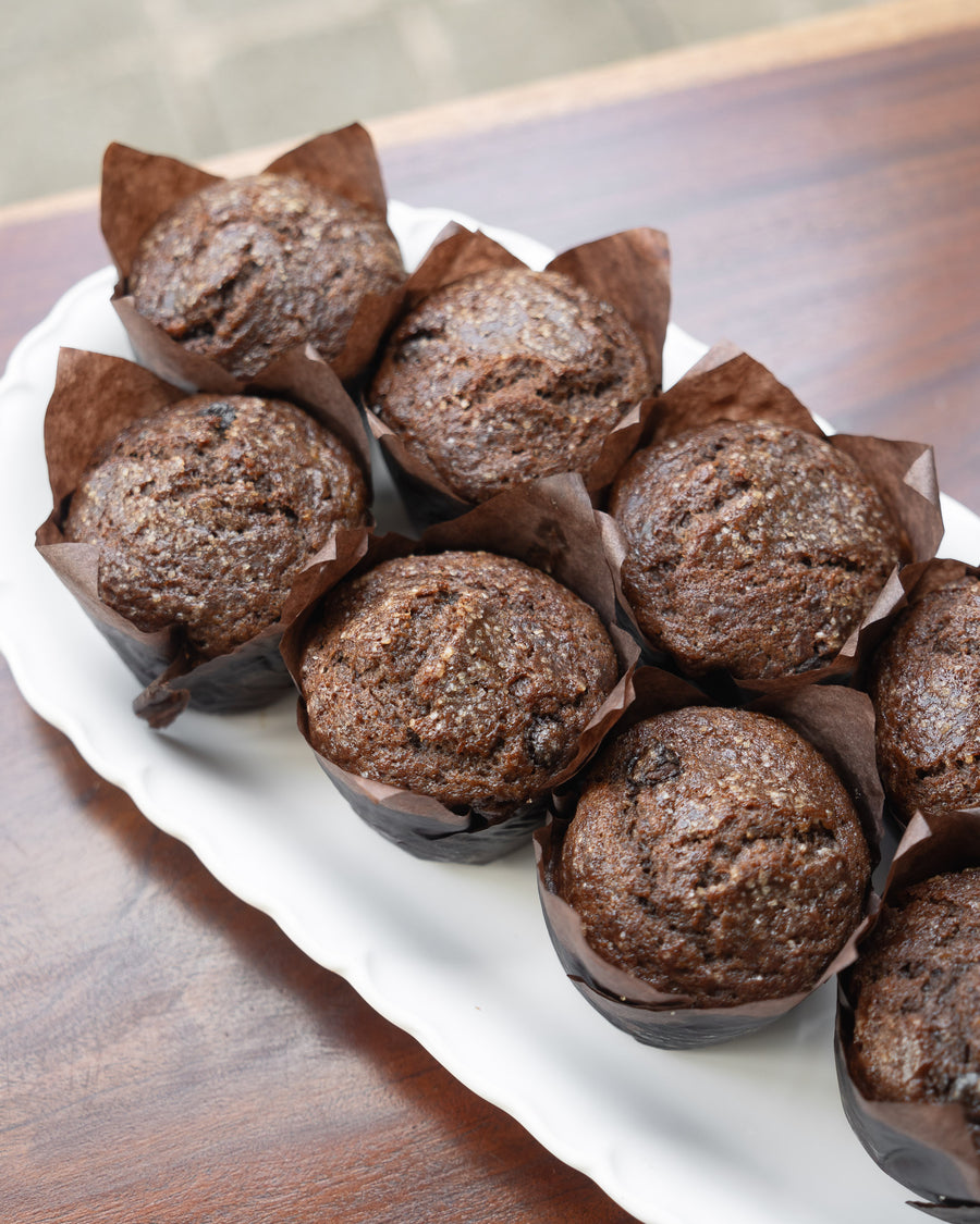 Local Banana Chocolate Vegan Muffin