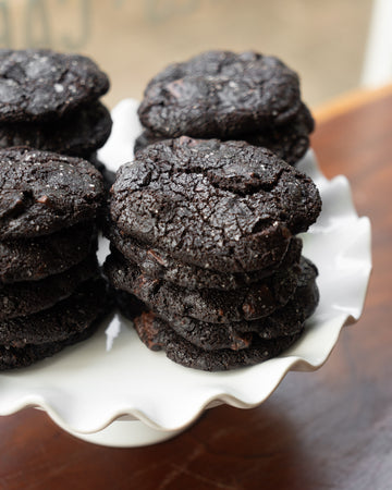 ^Double Chocolate Sea Salt Cookie (1/2 dozen)