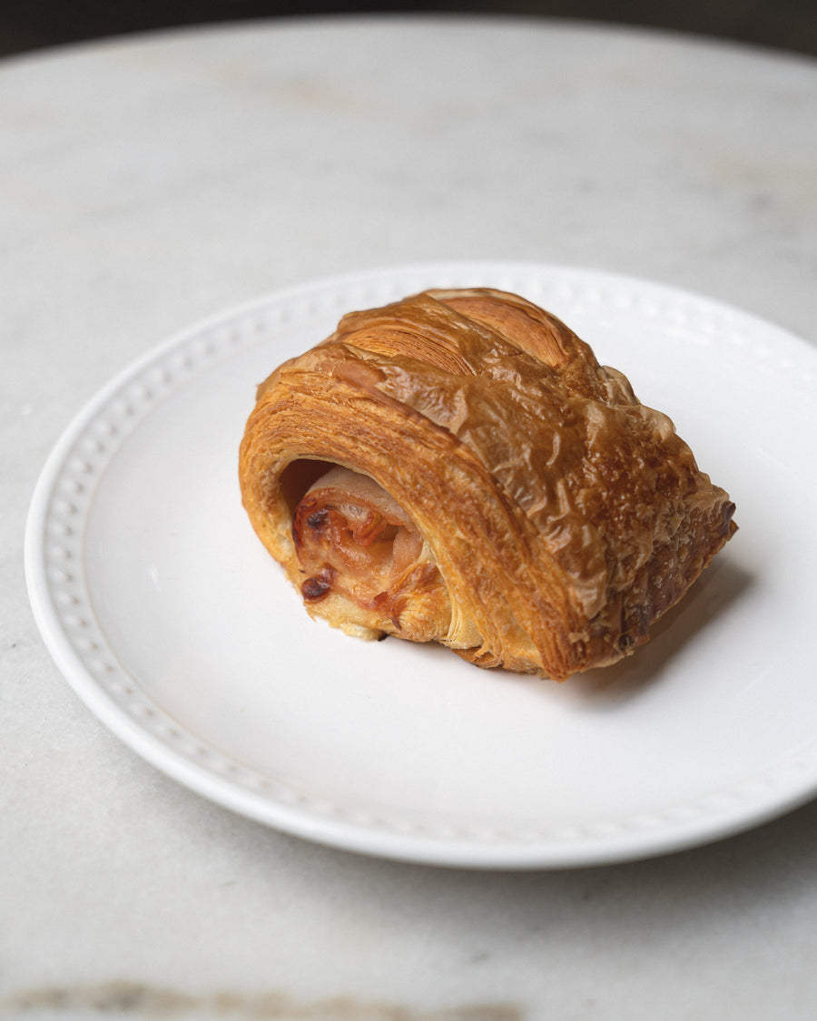 Turkey, Gouda Cheese & Fig Jam Croissant