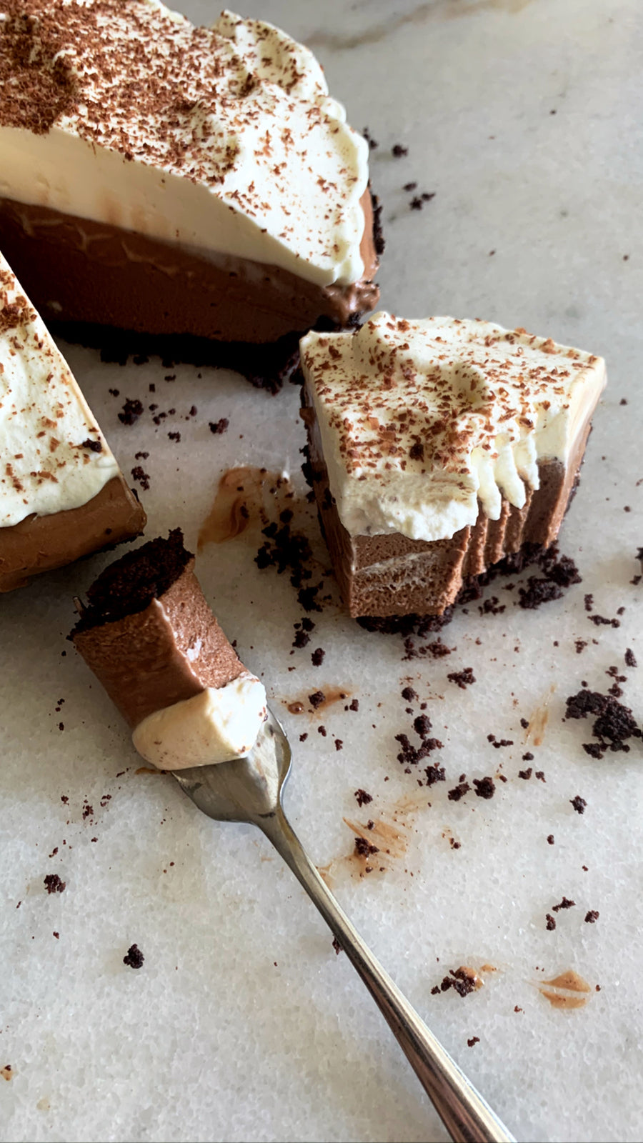 *French Silk Chocolate Pie