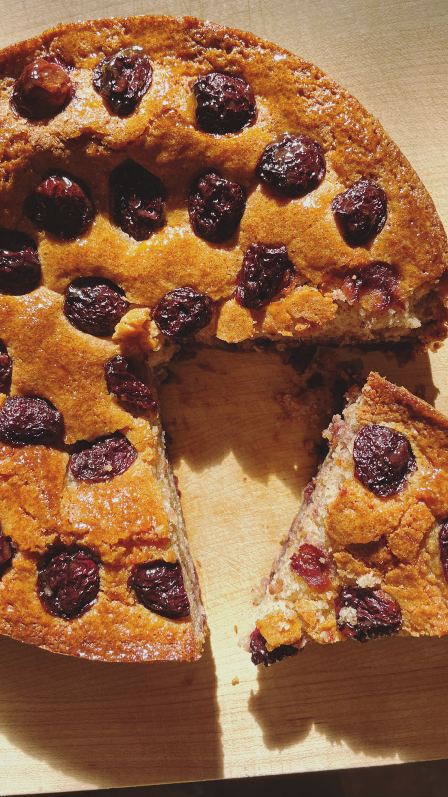 Cake by the Slice: Cherry Almond