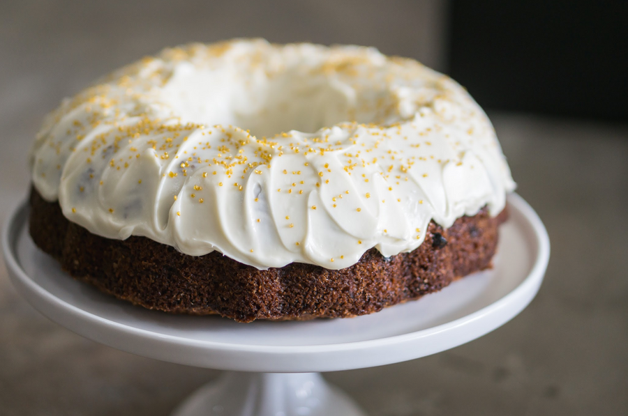 ^Carrot Bundt Cake with Cream Cheese Frosting