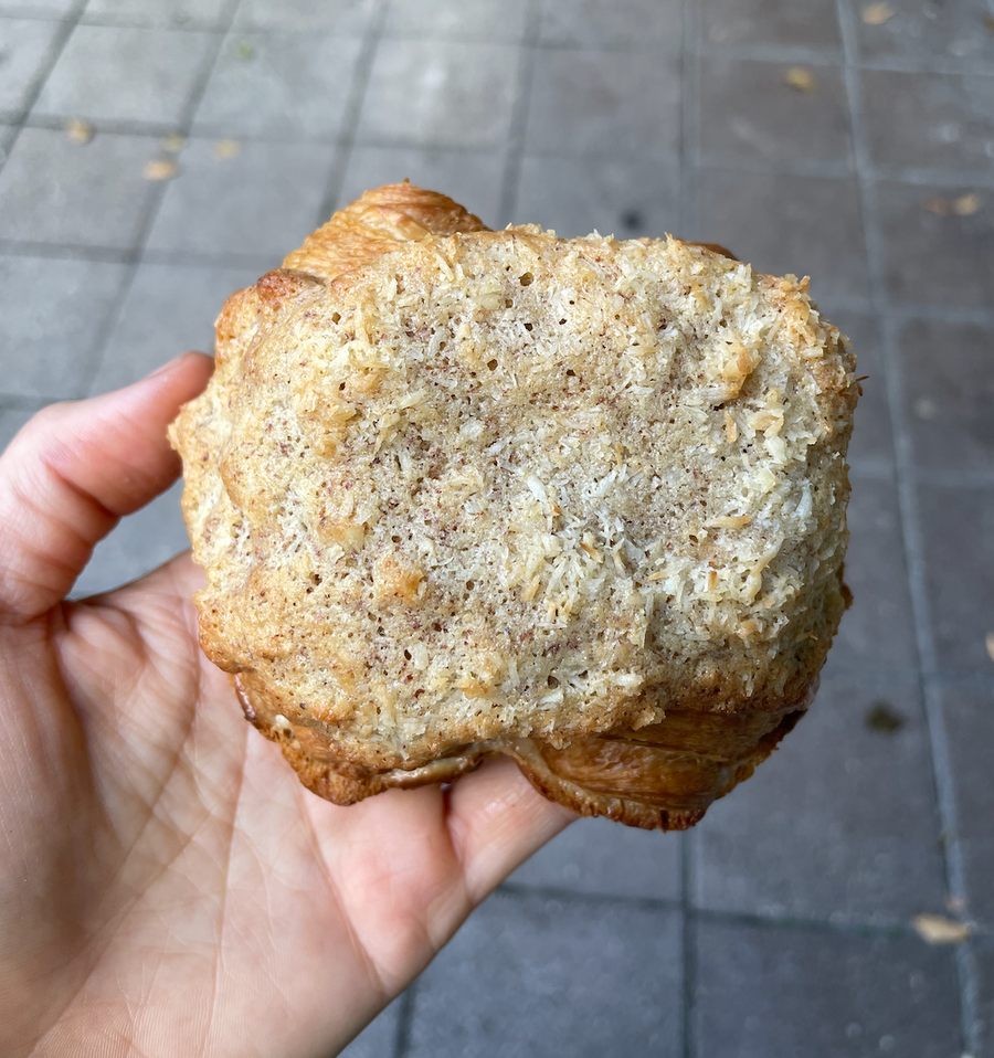 Key Lime & Coconut Croissant